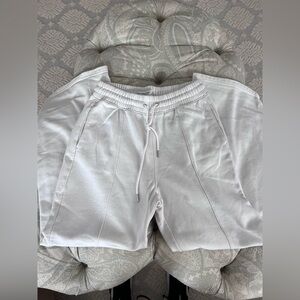 Abercrombie creme sweat pants